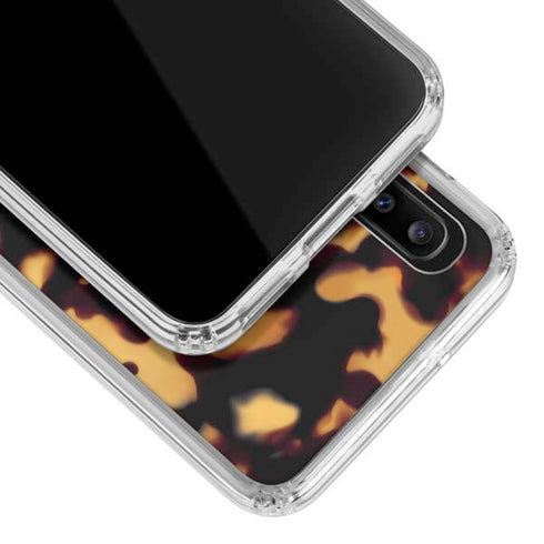 Tortoise Shell Galaxy A20 Clear Case